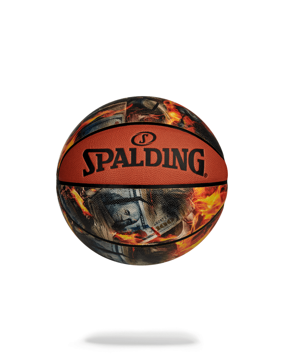 SPALDING X SPRAYGROUND FIRE BASKETBALL