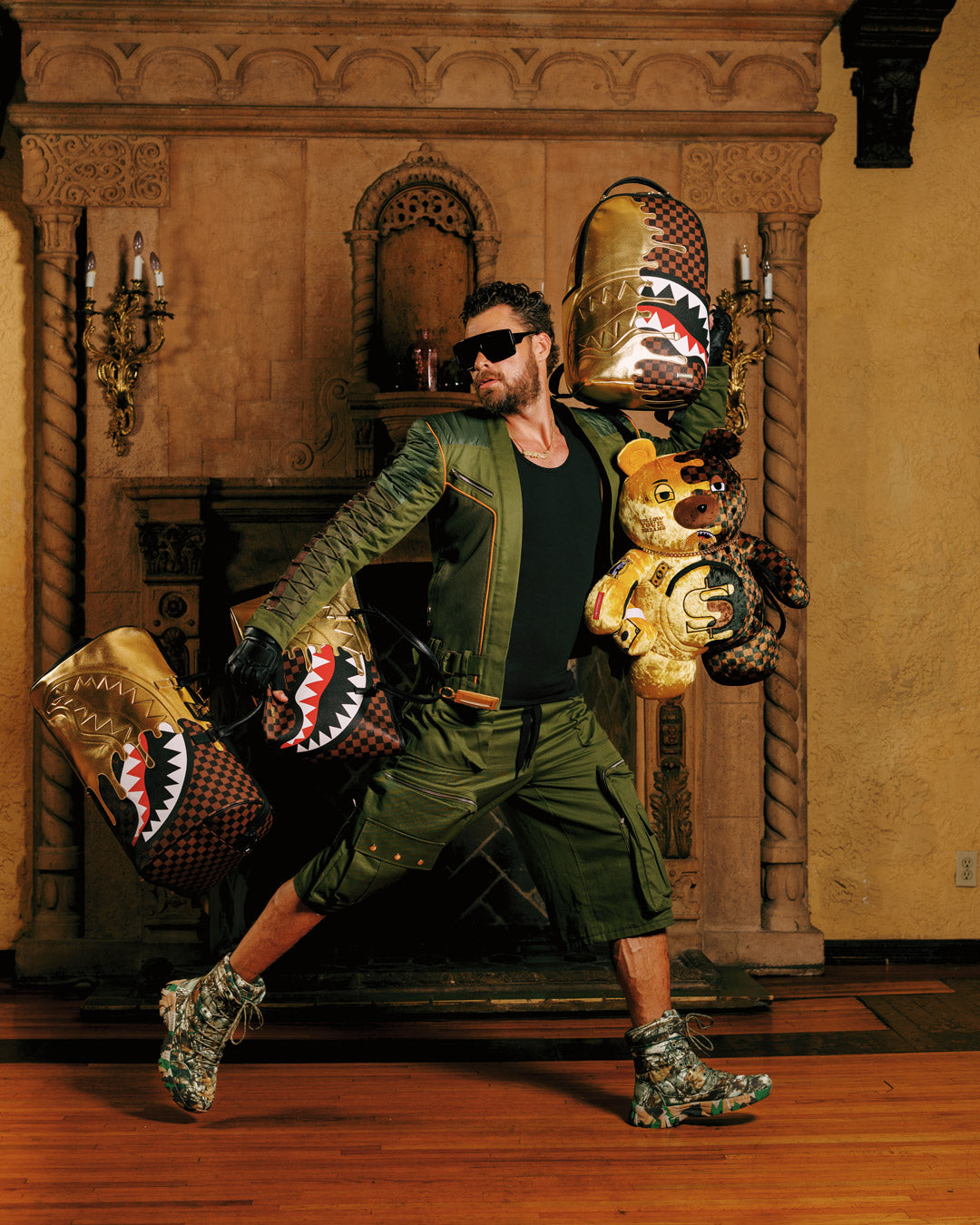 GOLDEN DYNASTY MONEYBEAR BACKPACK
