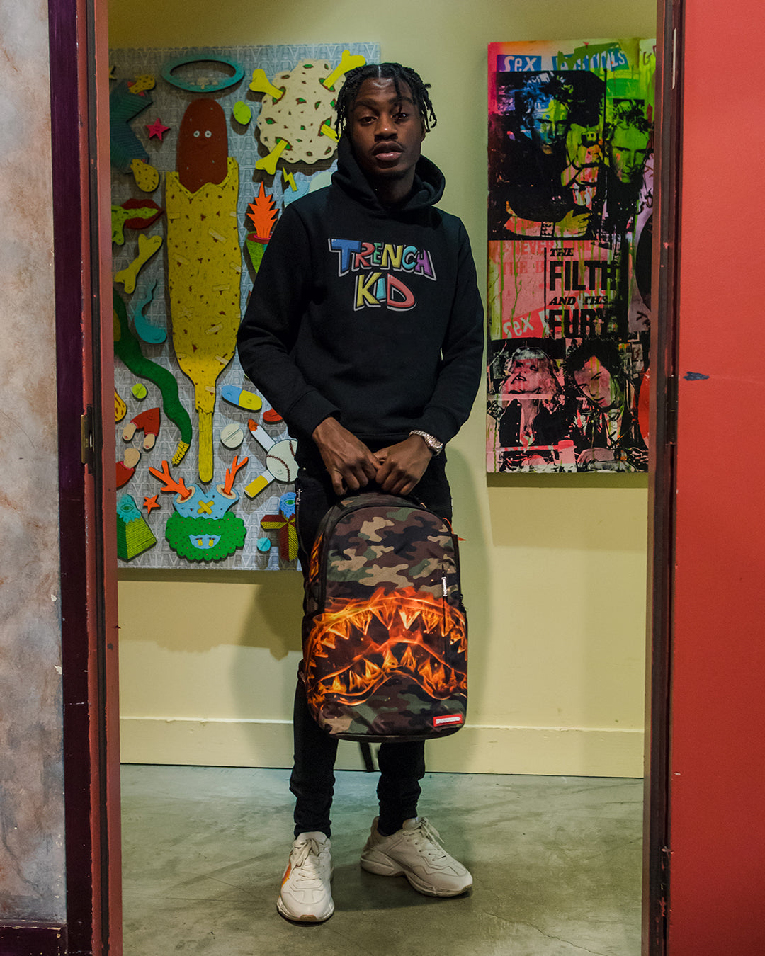 THE LIL TJAY BURNER SHARK DLX BACKPACK
