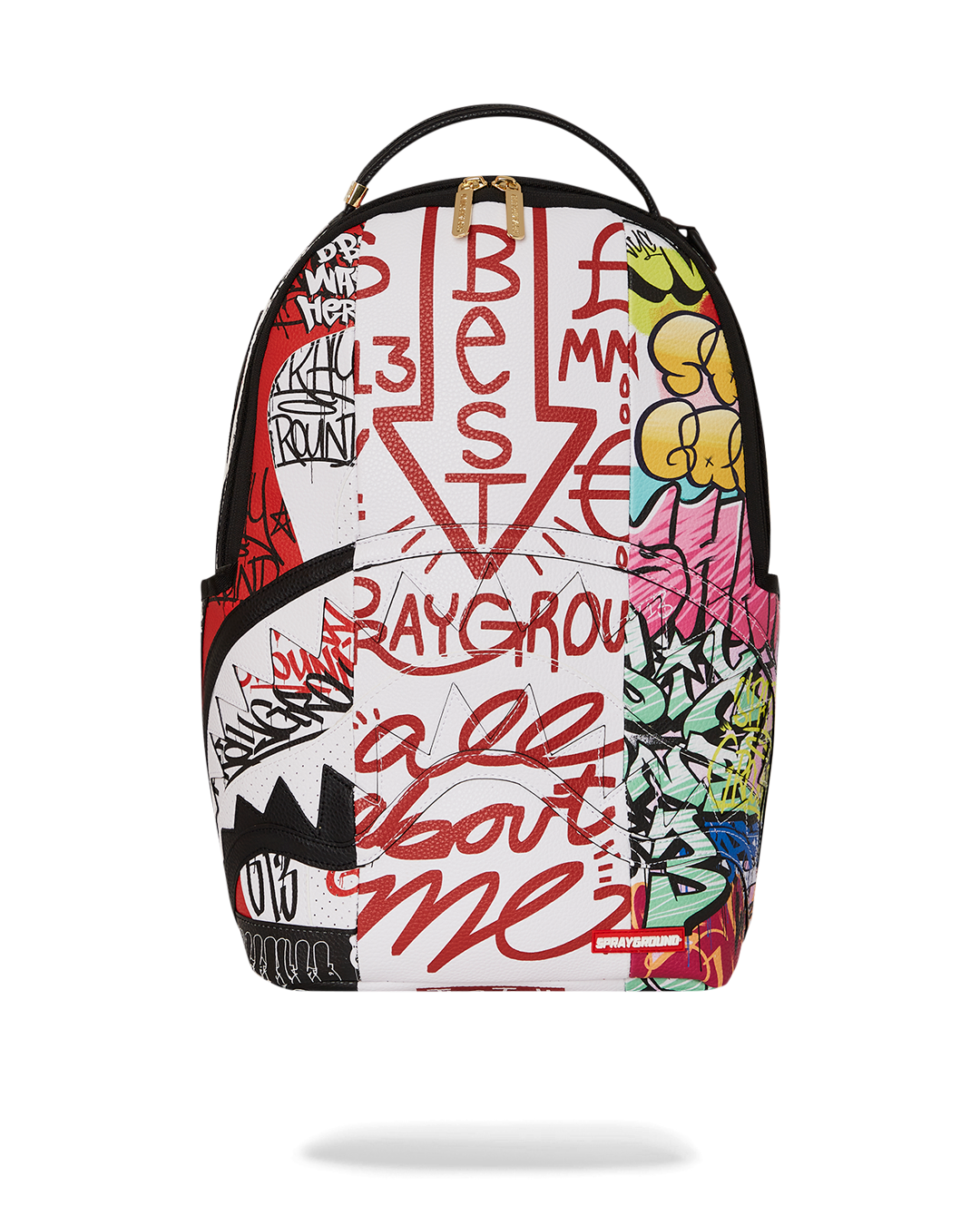 TRI-SPLIT GRAFFITI BACKPACK (DLXV)