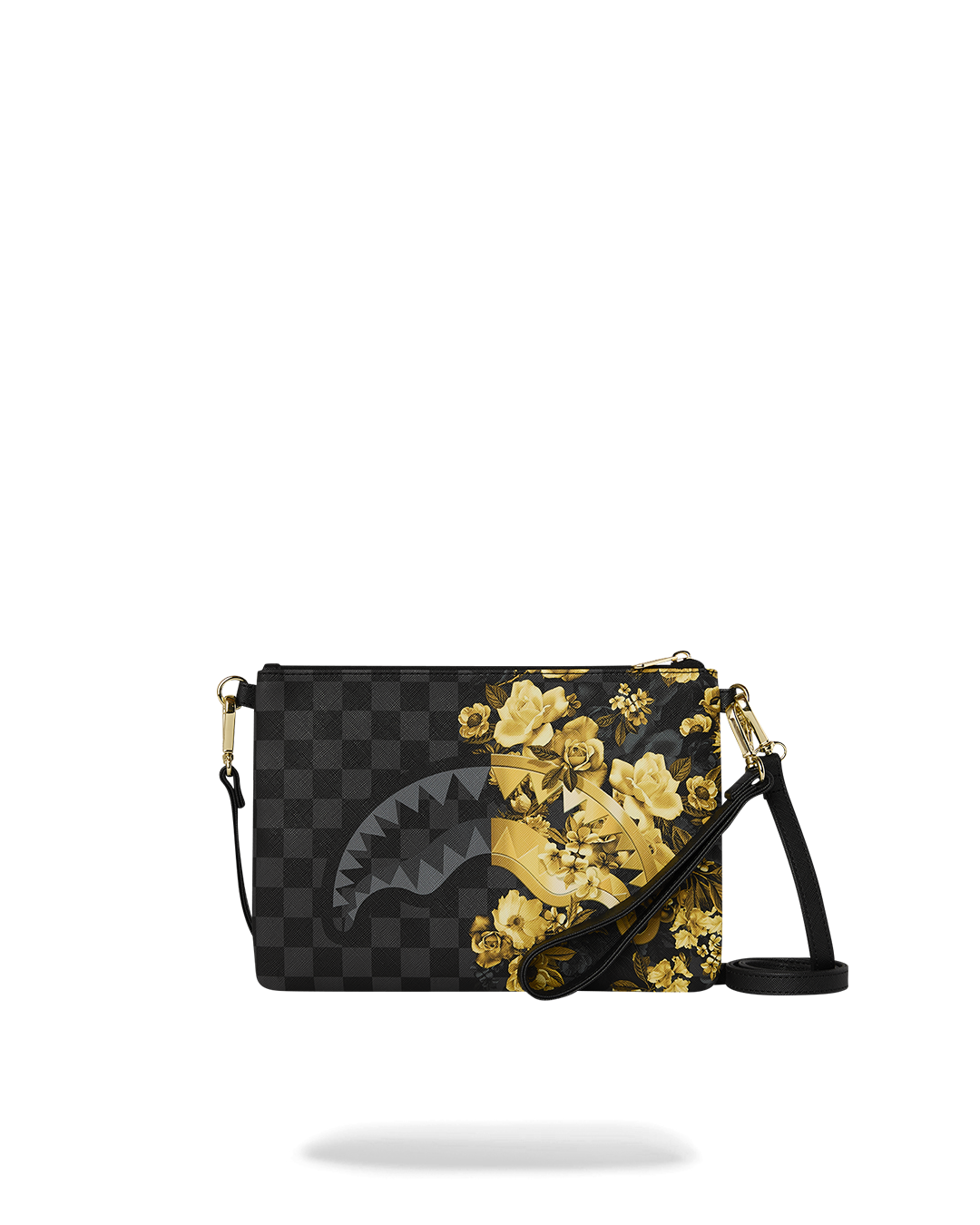 BILLIONAIRE BLOOM CROSSOVER CLUTCH