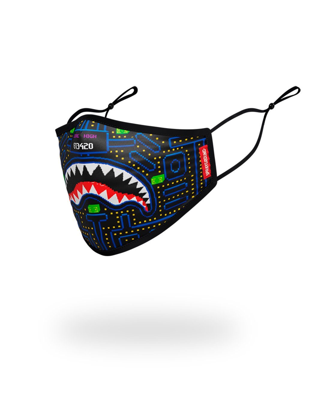 KIDS FORM FITTING MASK: ARCADE SHARK