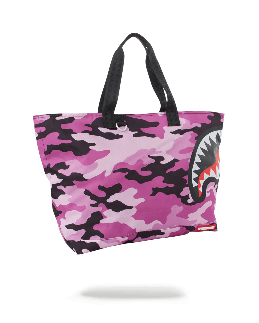 SPLIT CAMO BEACH TOTE