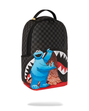 SESAME STREET COOKIE MONSTER SNACK ATTACK DLXSV BACKPACK