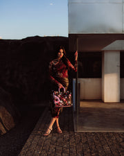 JARDIN DE FLORES TORTUGA TOTE